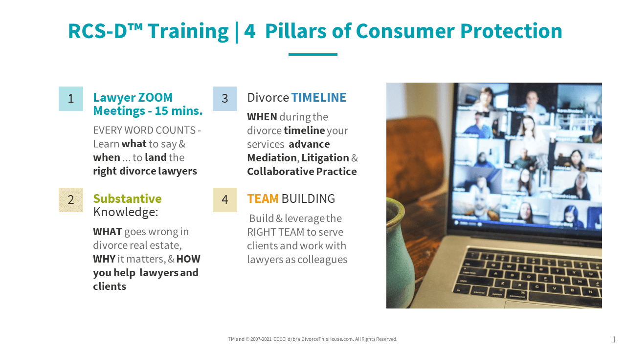 Rcd training 4 pillars of consumer protection.
