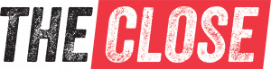 The close logo on a black background.